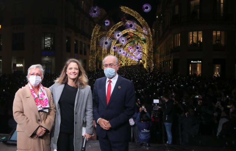 Alumbrado Navideño en Málaga