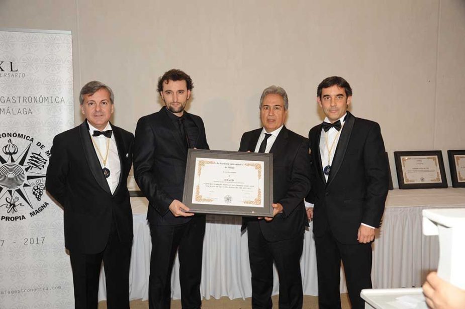 La Academia Gastronómica de Málaga ha concedido al Instituto Europeo de la Alimentación Mediterránea el premio 'Enrique Mapelli' a la mejor crítica y difusión nacional de la gastronomía de Málaga.