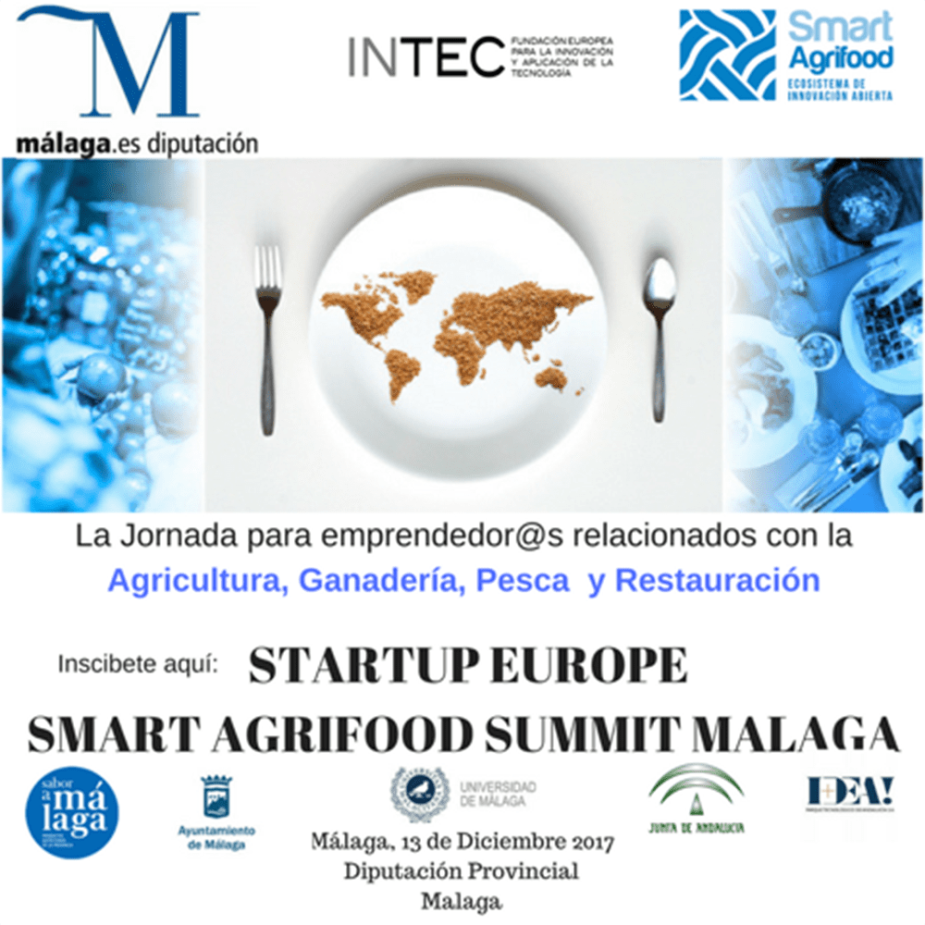 Málaga acogerá la Startup Europe Agrifood Summit.