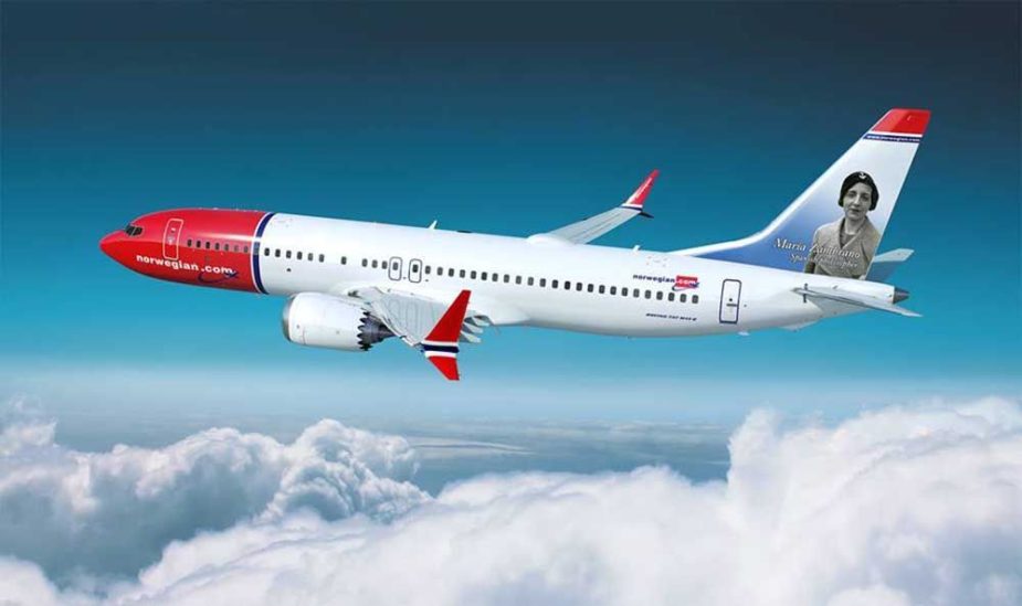 La filósofa veleña María Zambrano presidirá un avión de Norwegian