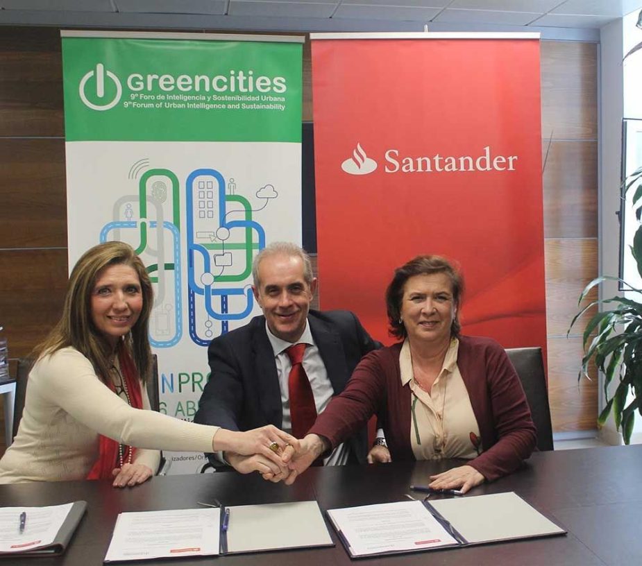 La novena edición del Foro Greencities contará con la participación del Banco Santander