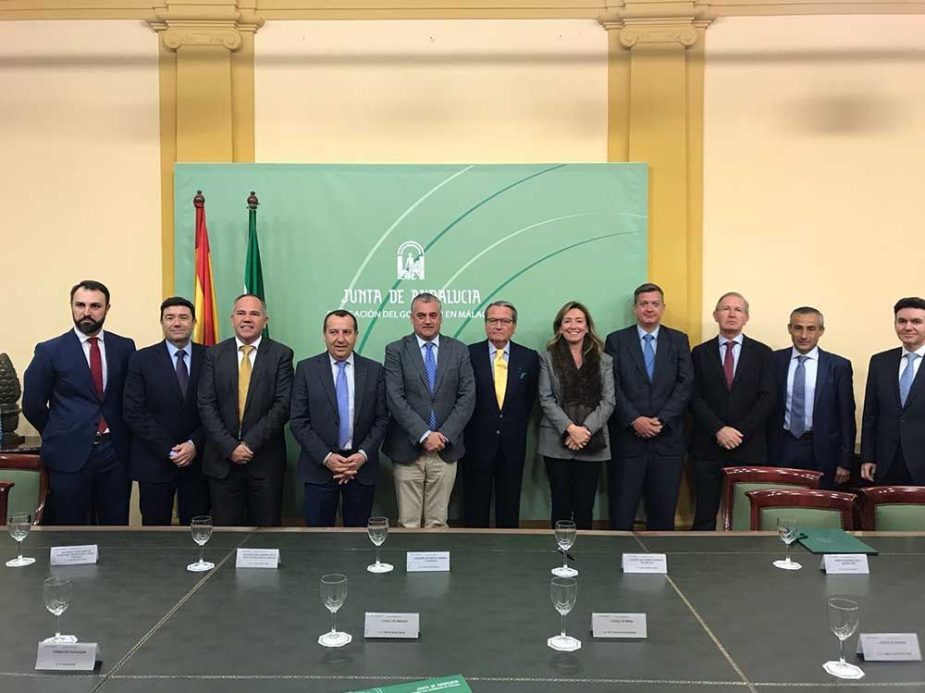 El Cuerpo Consular acreditado en Málaga y la Agencia IDEA firman un convenio de colaboración.