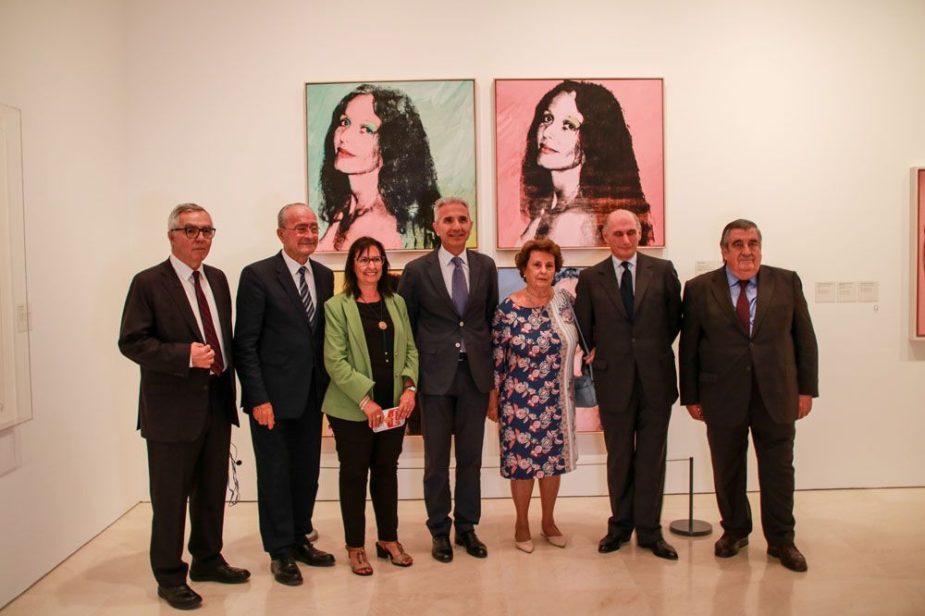 Exposición Warhol El Arte Mecánico, en el Museo Picasso de Málaga.