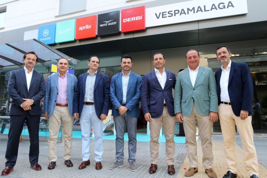 Inauguración Vespa Málaga