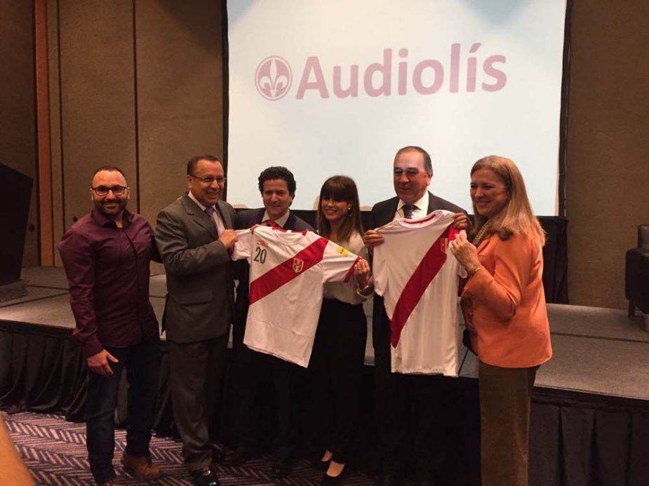 Ponentes y directivos de Audiolís.
