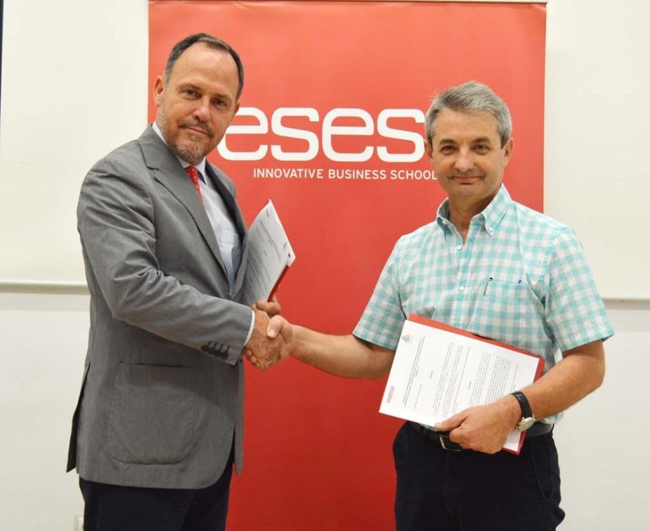 firma del convenio Esesa-Fedintra