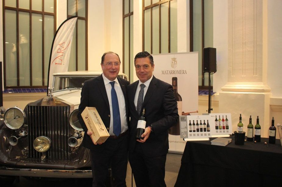 Carlos Moro y Juan Antonio Lara en Matarromera Open Day