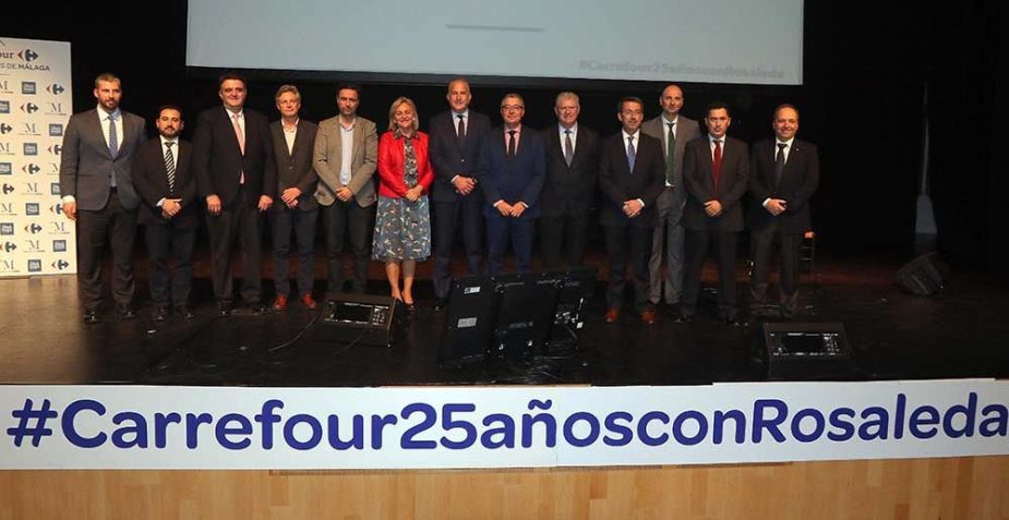 Conmemoración 25 aniversario Carrefour La Rosaleda.