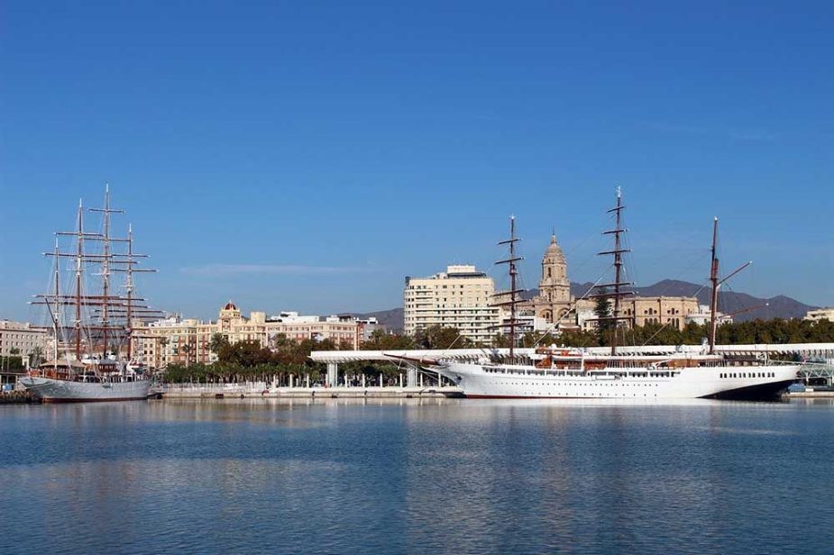 Puerto de Málaga.