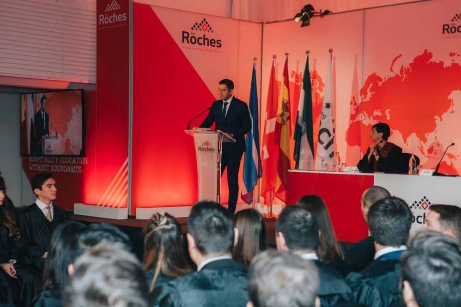 Acto de graduación de Les Roches Marbella