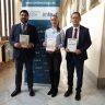 Presentación del termómetro del emprendimiento elaborado por el IMFE y el AJE