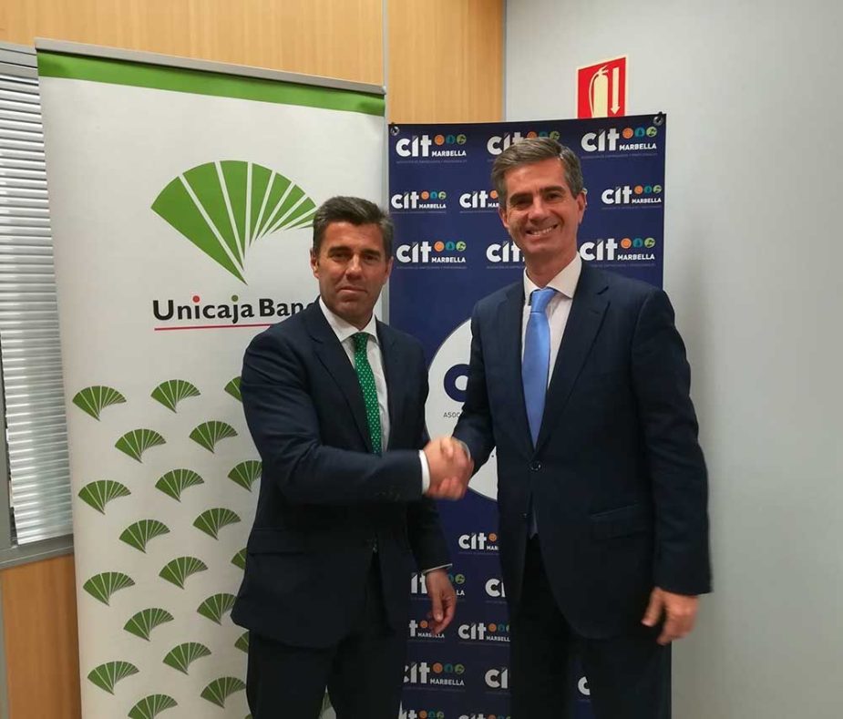 Renovación entre Unicaja Banco y CIT Marbella.