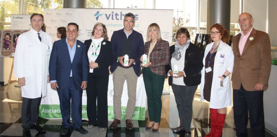 Celebración del acto del día contra el Cáncer en Vithas Xanitat