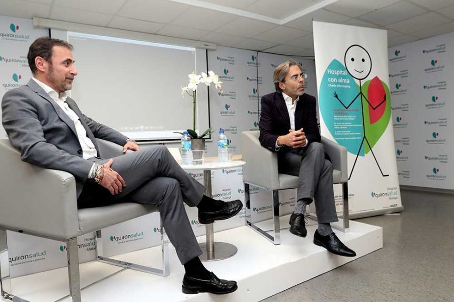 Presentación de la charla "Hospital con Alma"