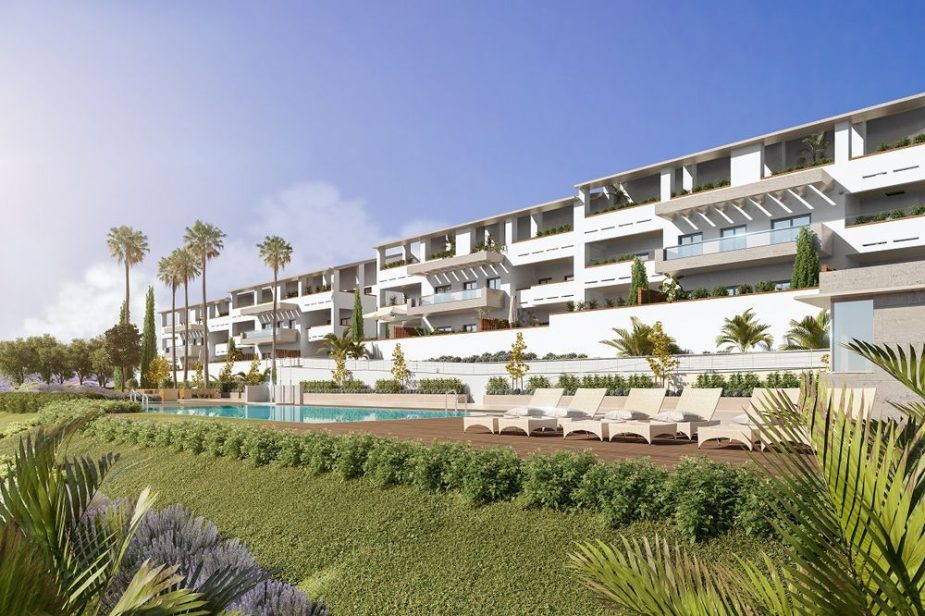 La apuesta por Málaga es fuerte. En la imagen, Habitat Santangelo en fase precomercialización en Benalmádena