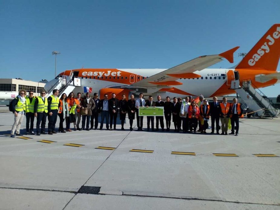 El acto rememora el primer vuelo realizado hace un siglo