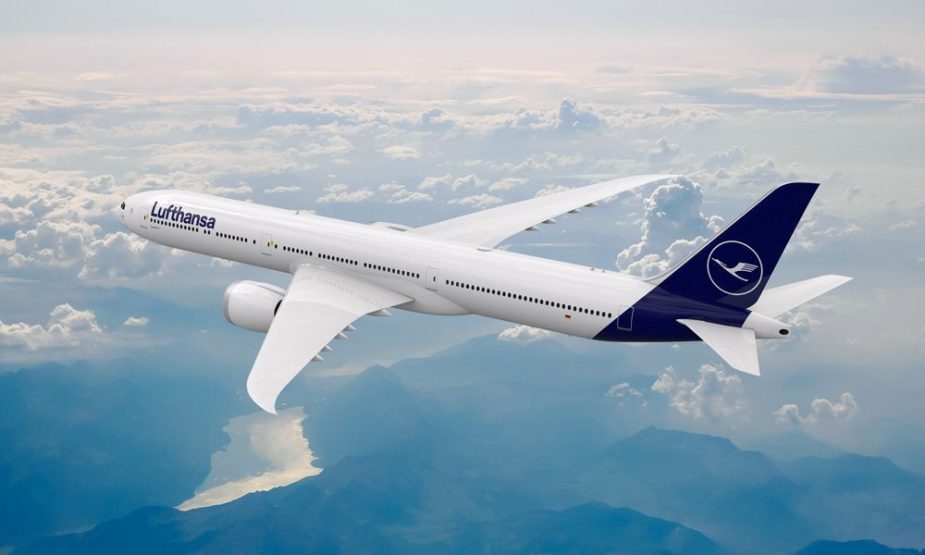 El encuentro reúne a empresas del sector aeroespacial. En la imagen, un avión de Lufthansa