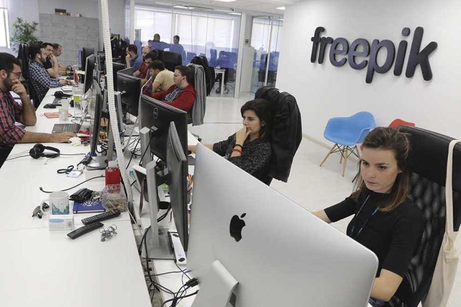 La sede de Freepik, en Málaga.