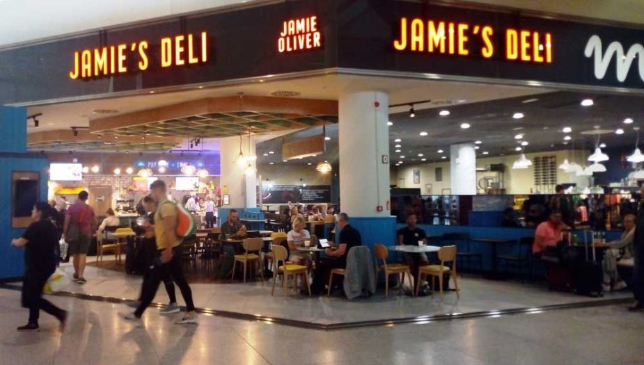 Restaurante Jamie's Deli en el Aeropuerto.