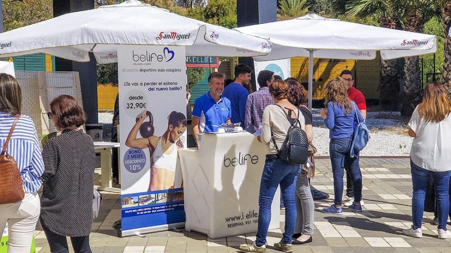 Los empleados de OPPLUS han podido acercarse a los diferentes stand.