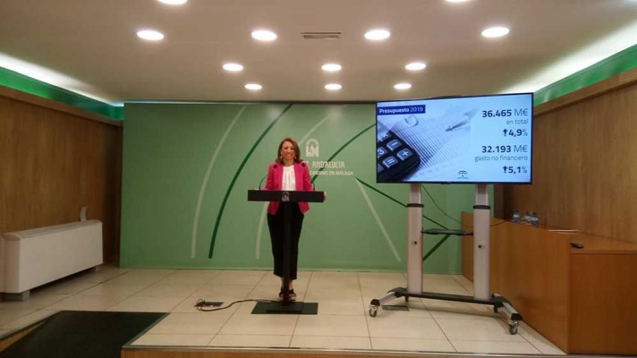 Patricia Navarro, delegada del Gobierno andaluz en Málaga.