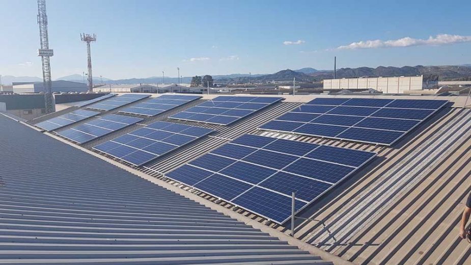 Paneles solares.