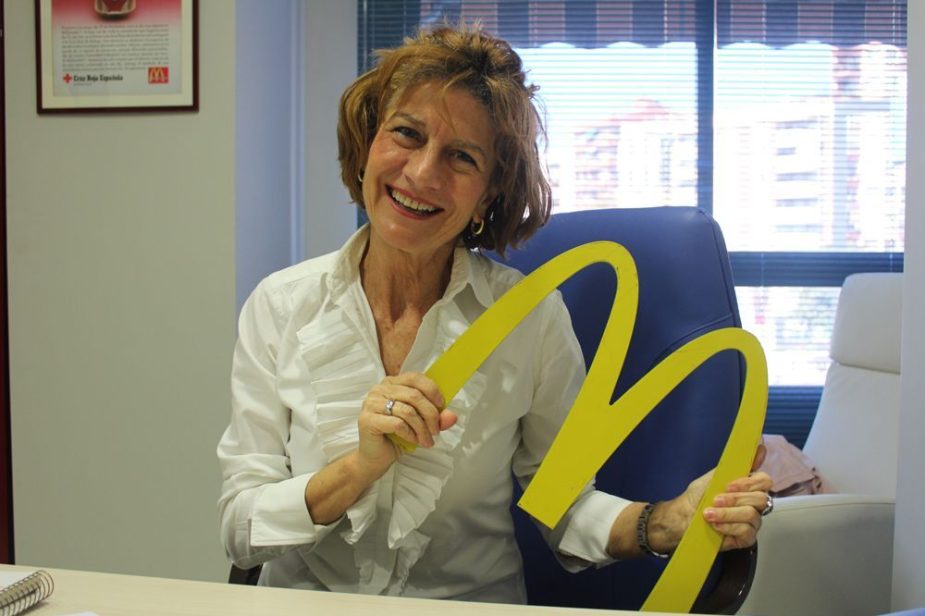 Carolina López, directora general de la franquicia McDonald's en Málaga.