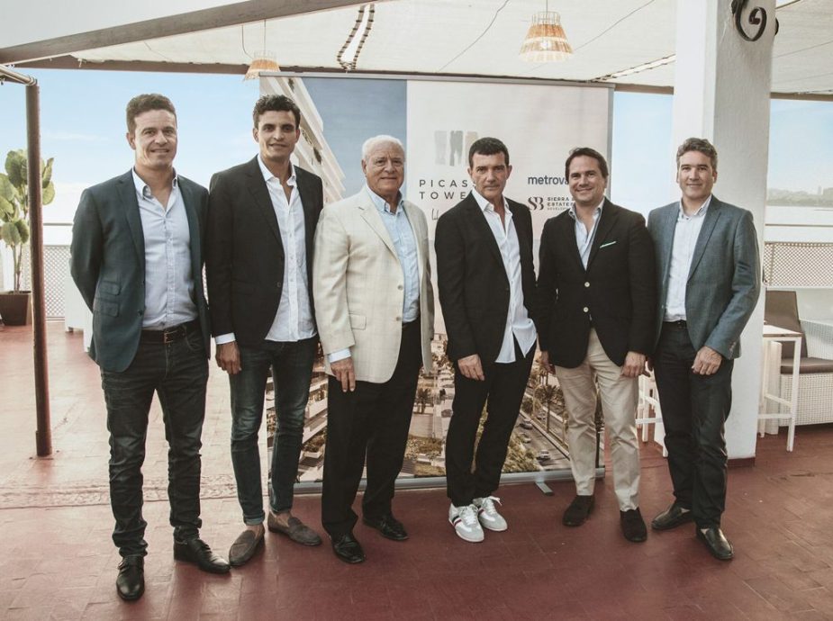 Luis Rodríguez, Carlos Rodríguez, Pedro Rodríguez, Antonio Banderas, José Ignacio Carrión y Miguel Fajardo
