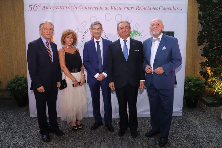 El Cuerpo Consular de Málaga celebra el 56 Aniversario de la Convención de Viena