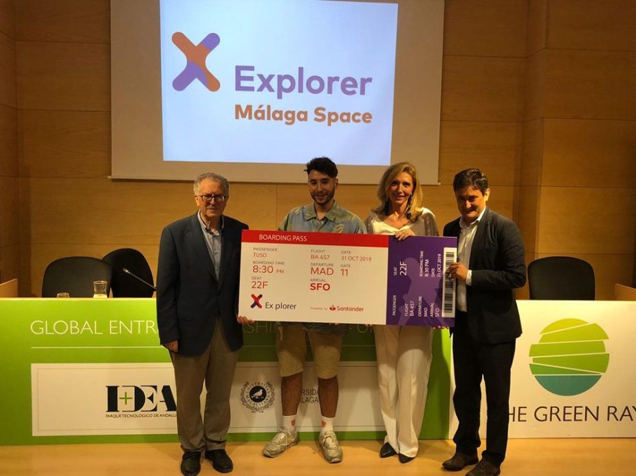 Tuso premiada por Space Explorer Málaga