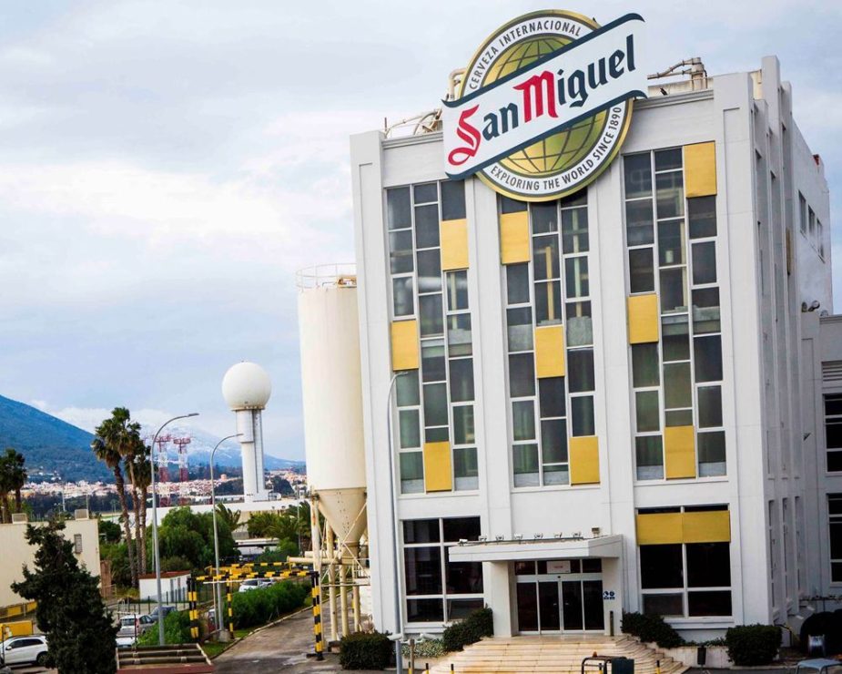 Centro de producción de Mahou San Miguel.