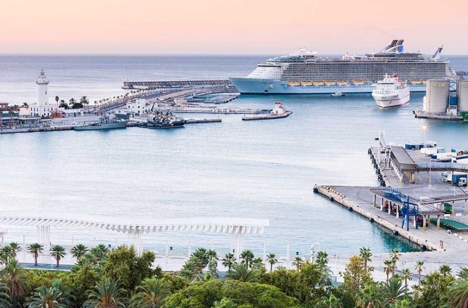 Puerto de Málaga.