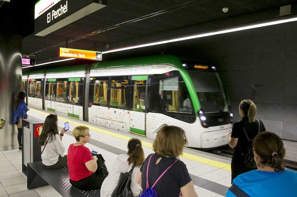 Metro de Málaga.