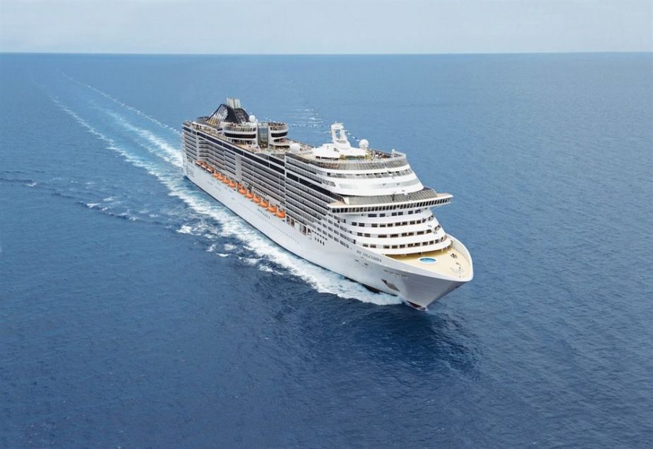 El MSC Splendida contará con salidas desde septiembre hasta noviembre. Fuente: E.P.