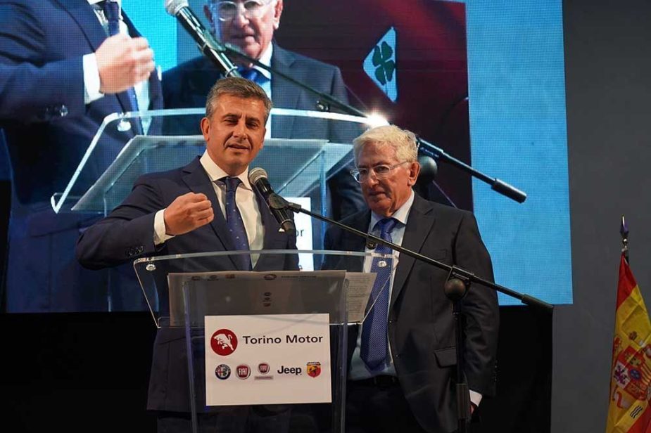 Inauguración de las instalaciones de Torino Motor.