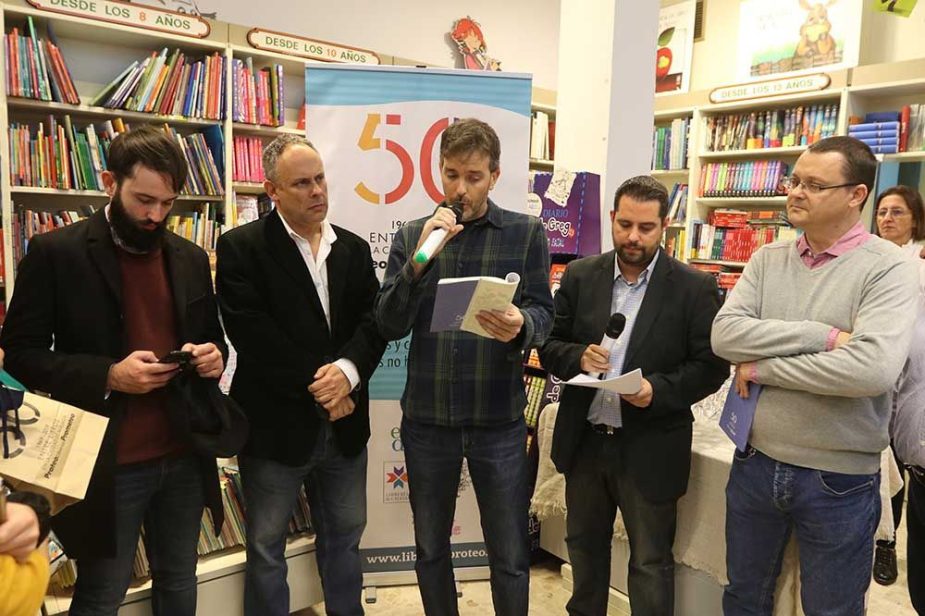 Celebración del 50 aniversario de la librería Proteo y Prometeo.