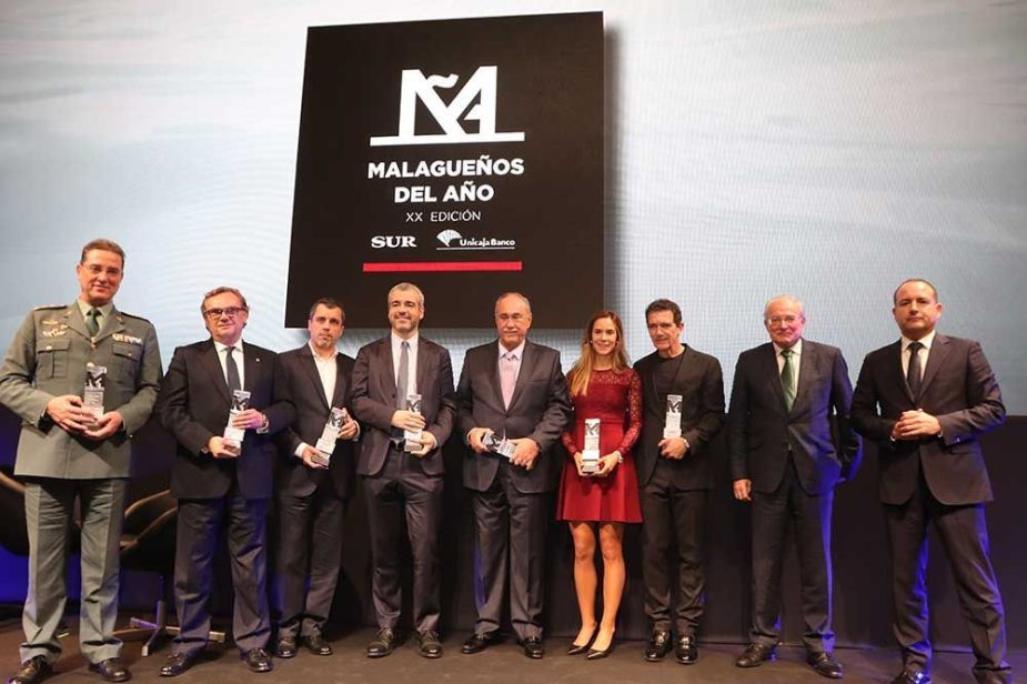 Premios Malagueños del Año, entregados por Diario Sur.