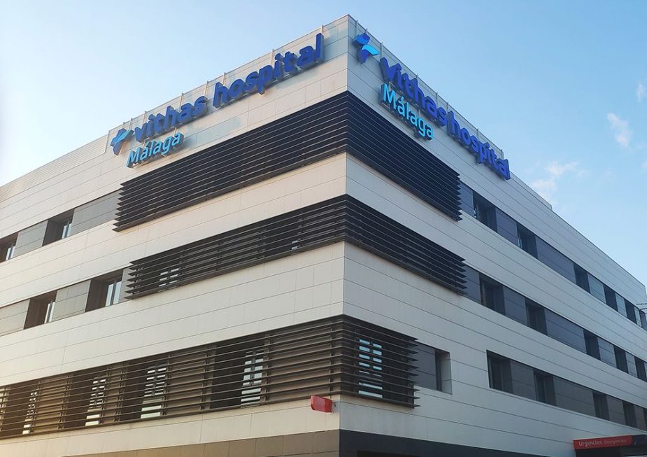 Fachada hospital Vithas Málaga.