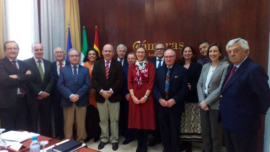 Reunión de las Cámaras de Andalucía.