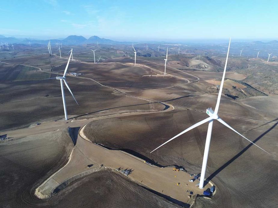 Enel Green Power España conecta en Málaga un parque eólico.
