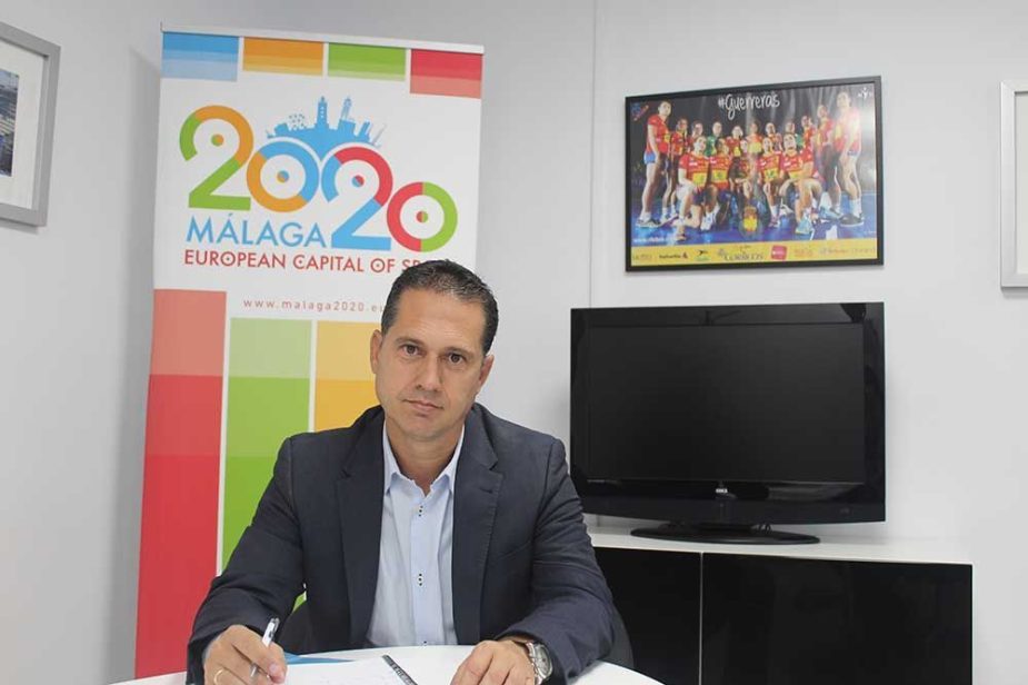 José Luis Paradas, director gerente de Málaga Deporte y Eventos.