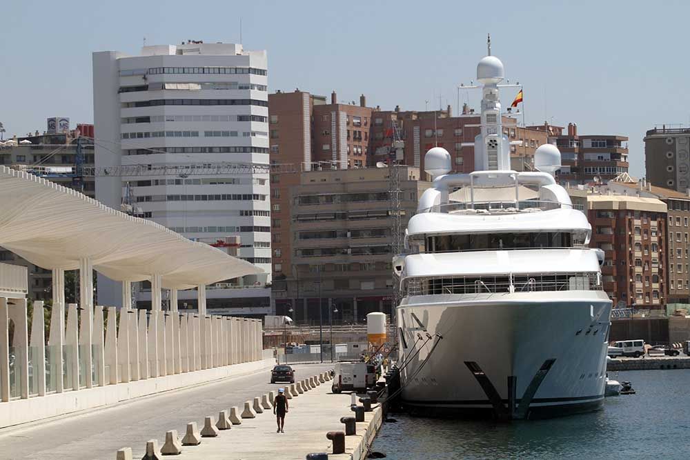 Puerto de Málaga.