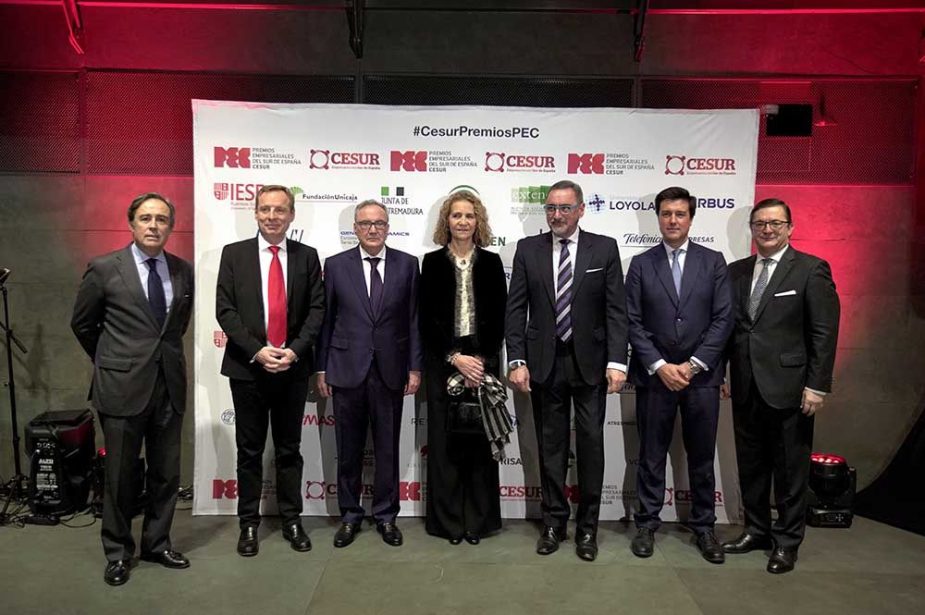 Gala de los Premios Empresariales del Sur de España, Premios PEC, que organiza CESUR.