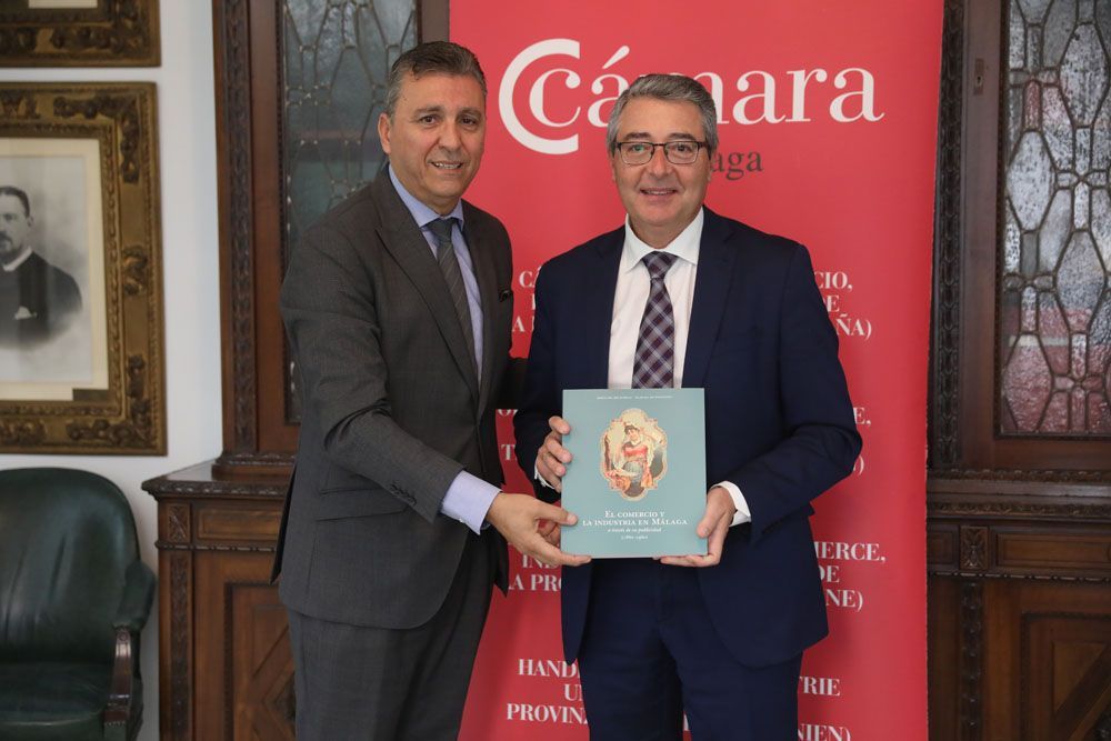 Encuentro entre la Cámara y la Diputación.