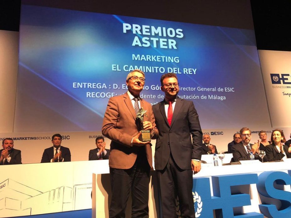 El Caminito del Rey premiado por ESIC