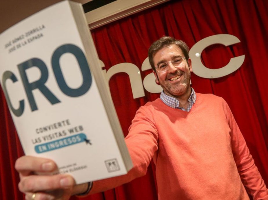 presentación del libro CRO: convierte las visitas web en ingresos