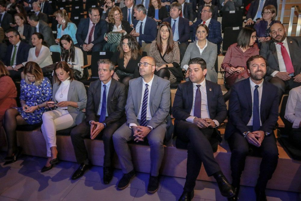 Asistentes a la entrega de las distinciones M de Málaga