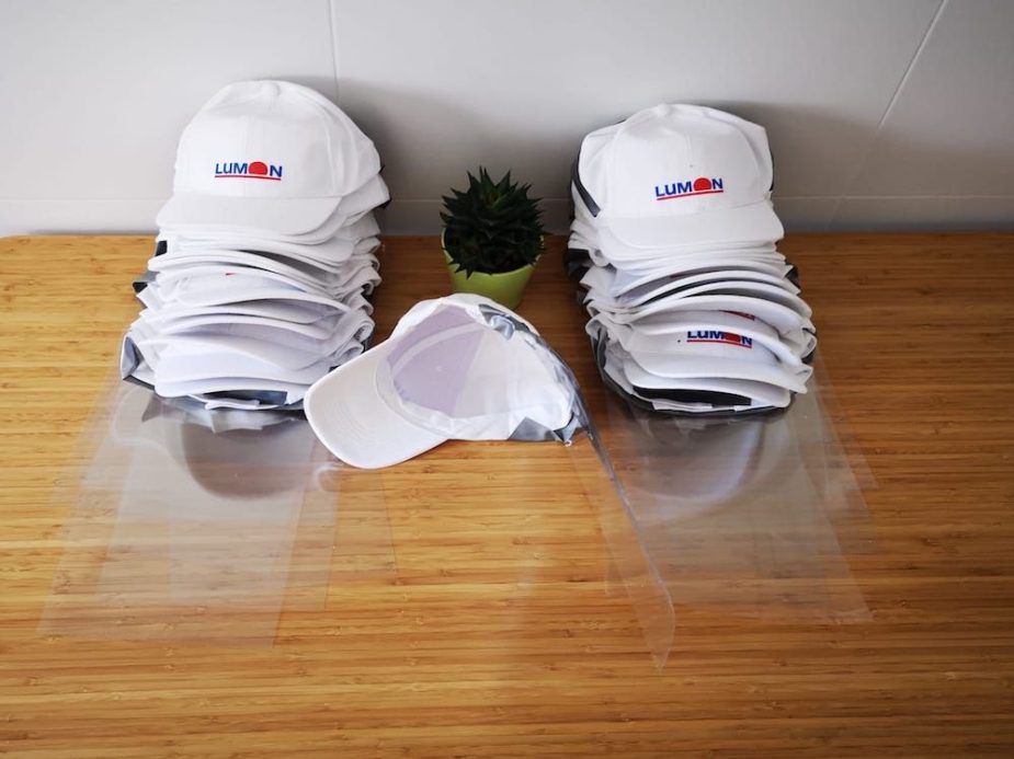 Pantallas protectoras realizadas por Lumon.