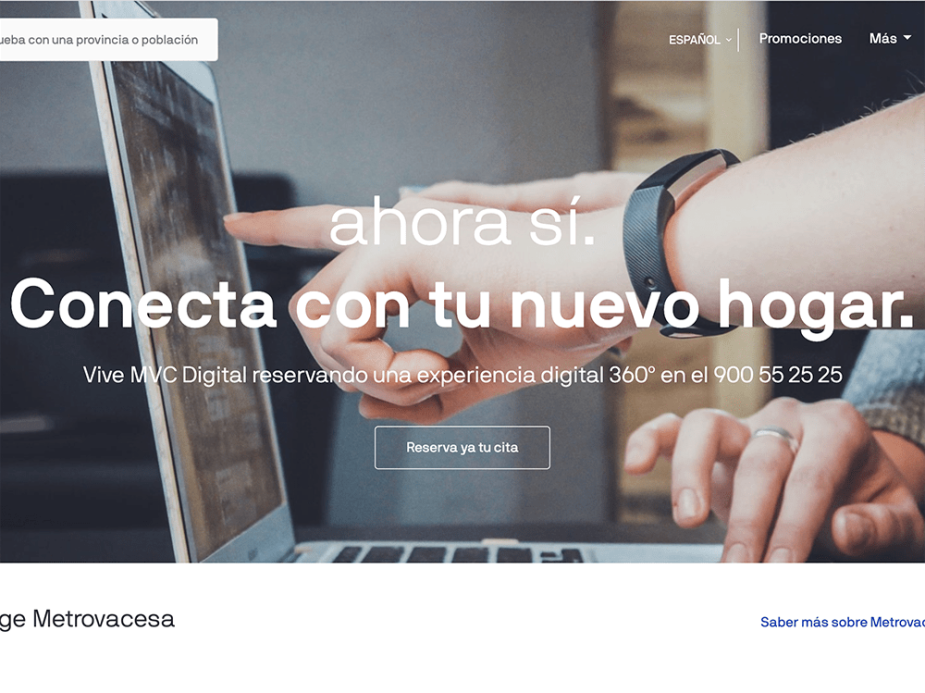 Página web de Metrovacesa.