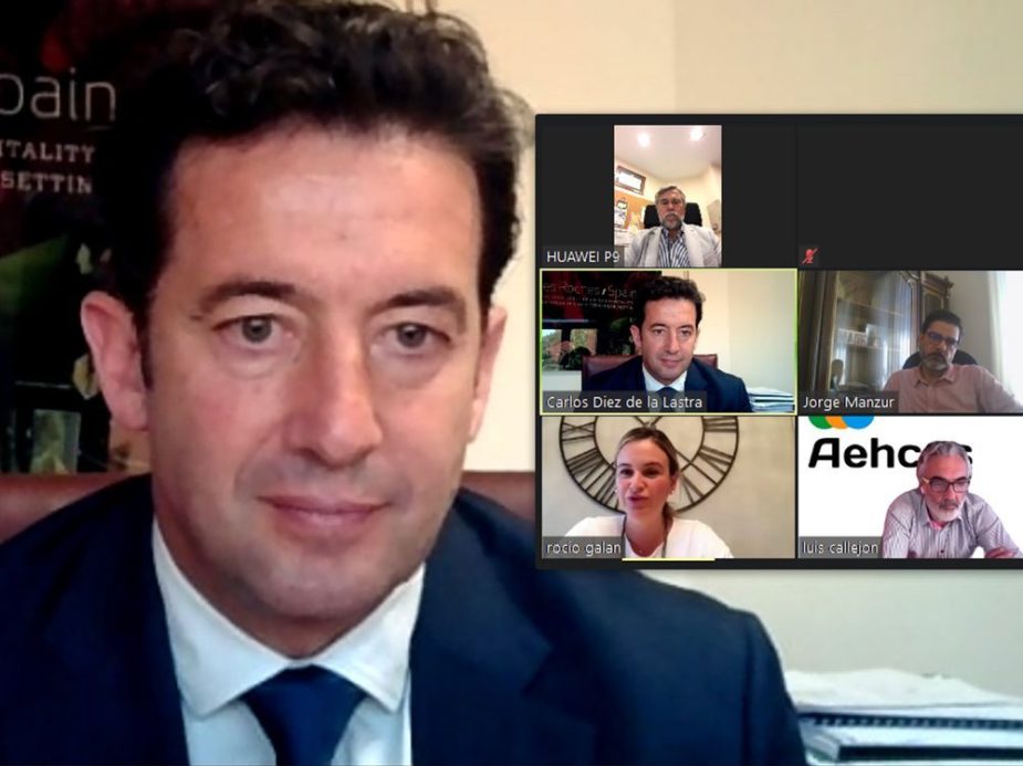 Los hoteleros que han participado en esta webinar.